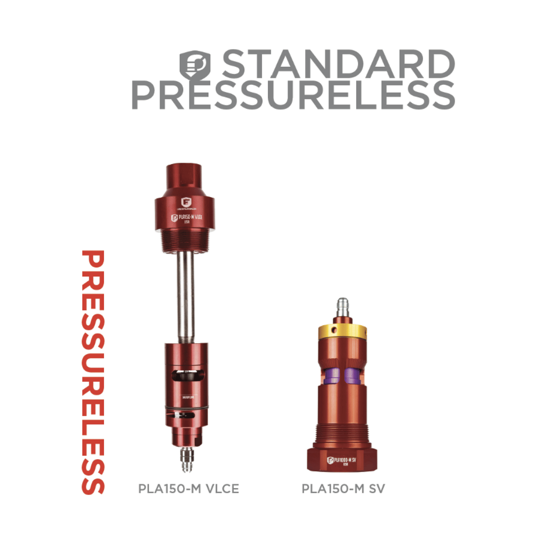 Fast Fill PLA150 standard pressureless system