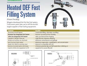 Wiggins Heated DEF Fast Filling System